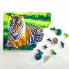 Twistlinkx puzzel - Tiger A5 -  100% Recyclebaar